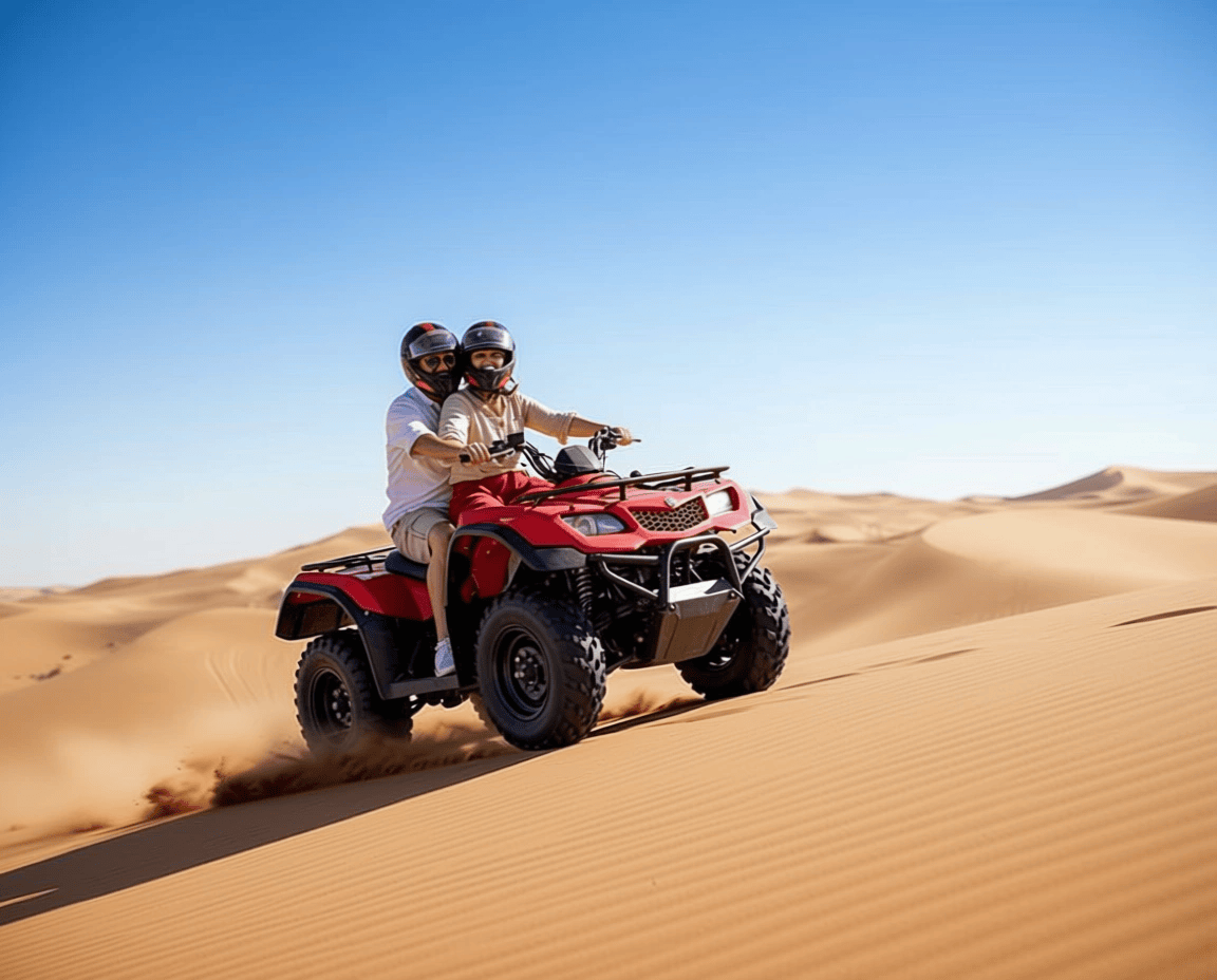Quad Biking Adventure Ride the Beaches & Dunes Tamraght and Taghazout
