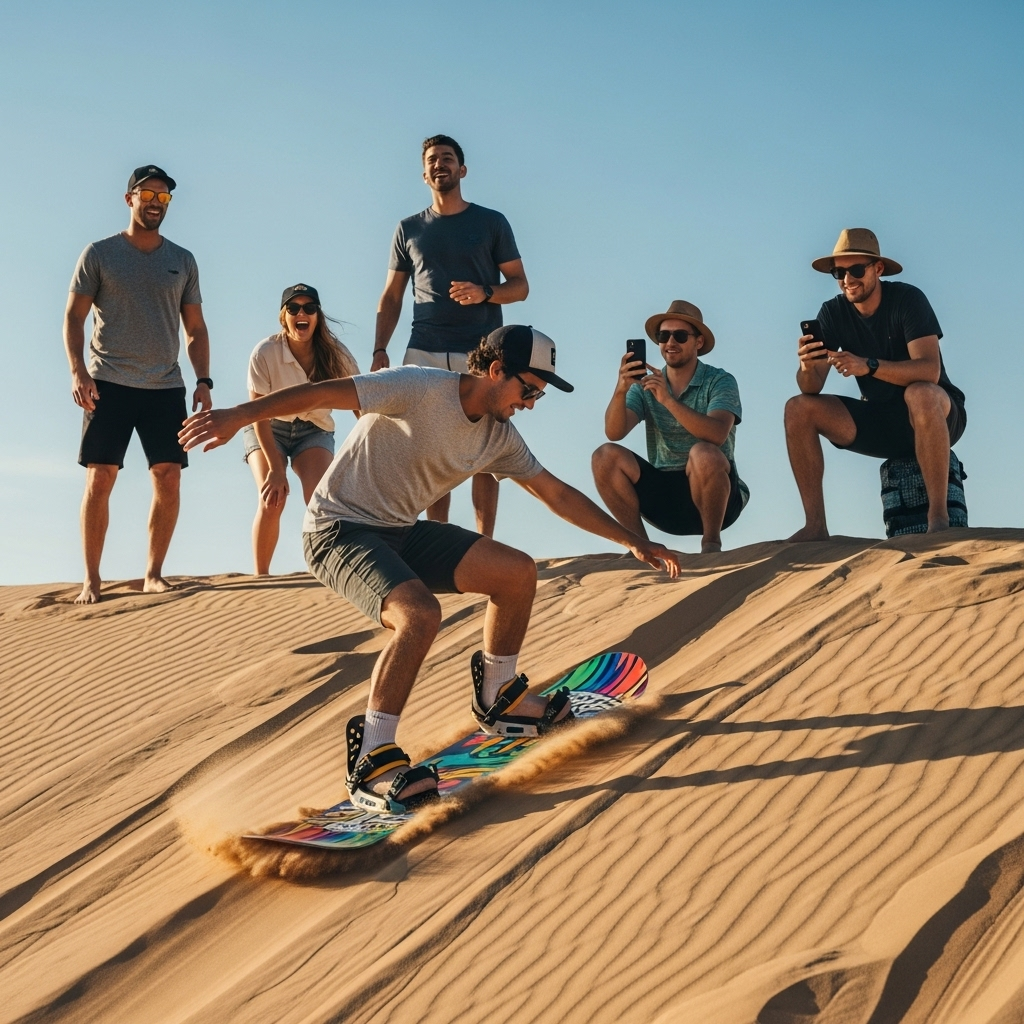 Timlalin Dune Sandboarding in Morocco, The Ultimate Desert Adventure