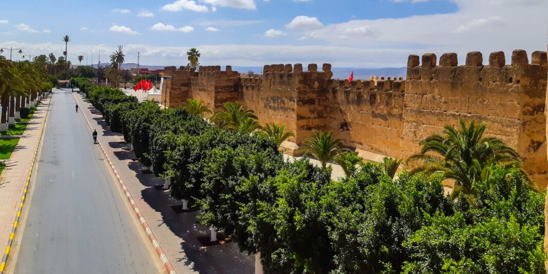 Depuis Agadir : Excursion à Taroudant et à l'oasis de Tiout avec déjeuner